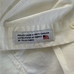 Brooks Brothers MiUSA White Oxford 15.5-34 Medium